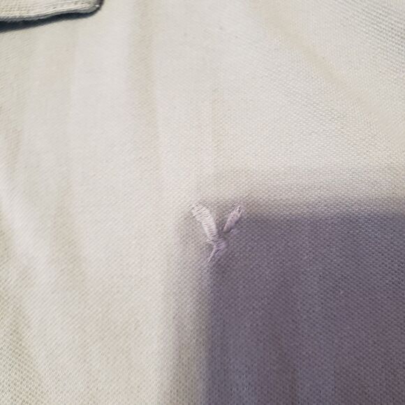 American Eagle Polo Style Lt Blue Men's Pullover Shirt Sz M - Picture 2 of 4